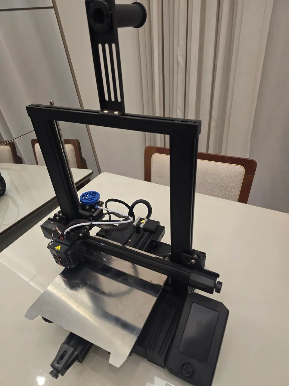 Impressora 3d Creality Ender 3 com filamento  - Foto 2