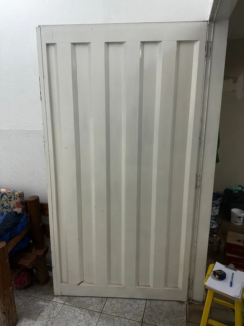 PORTÃO 2 FOLHAS - Usado - Foto 3