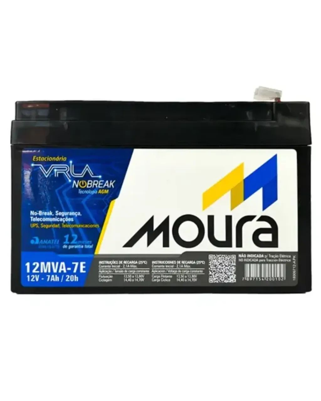 Bateria Moura 12v-7ah