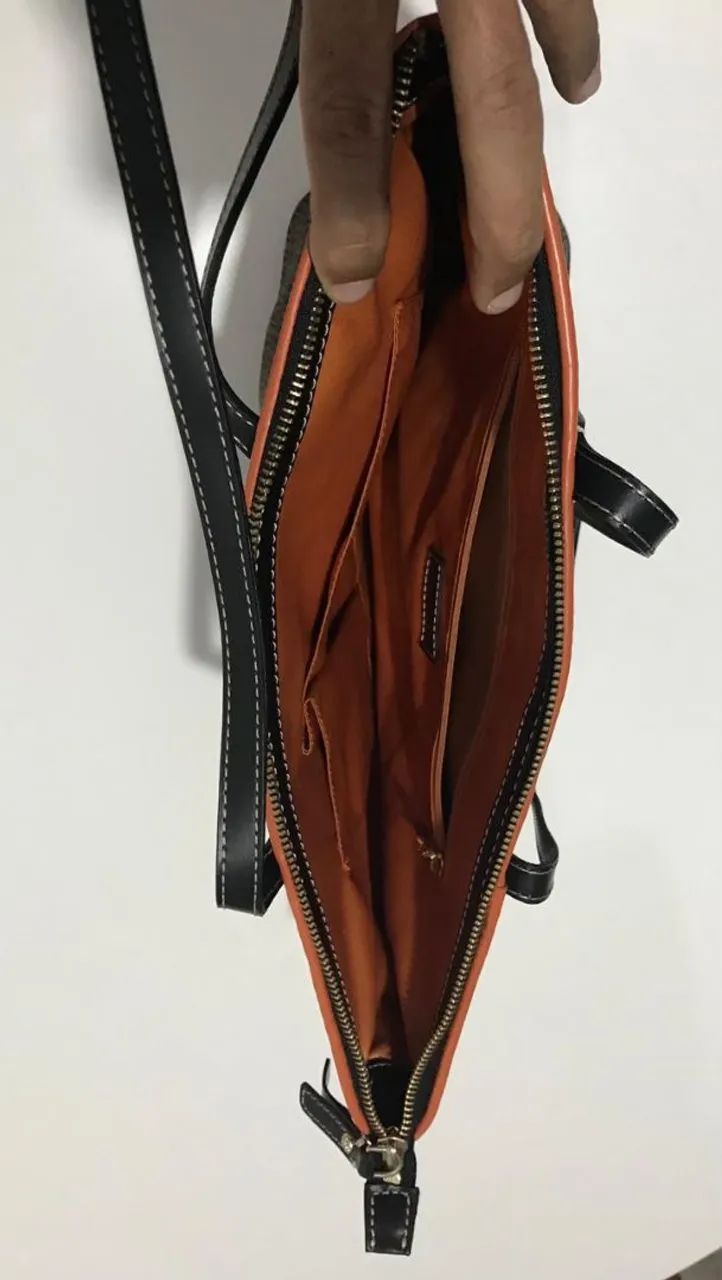 Bolsa Victor Hugo couro original  - Foto 3
