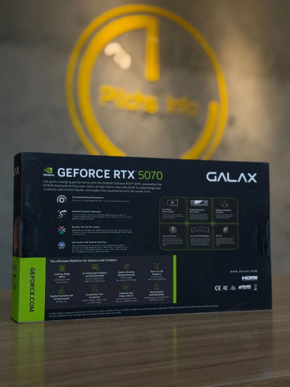 Placa de vídeo RTX 5070 12GB Galax - Loja Física - Garantia - Olx Pay  - Foto 2