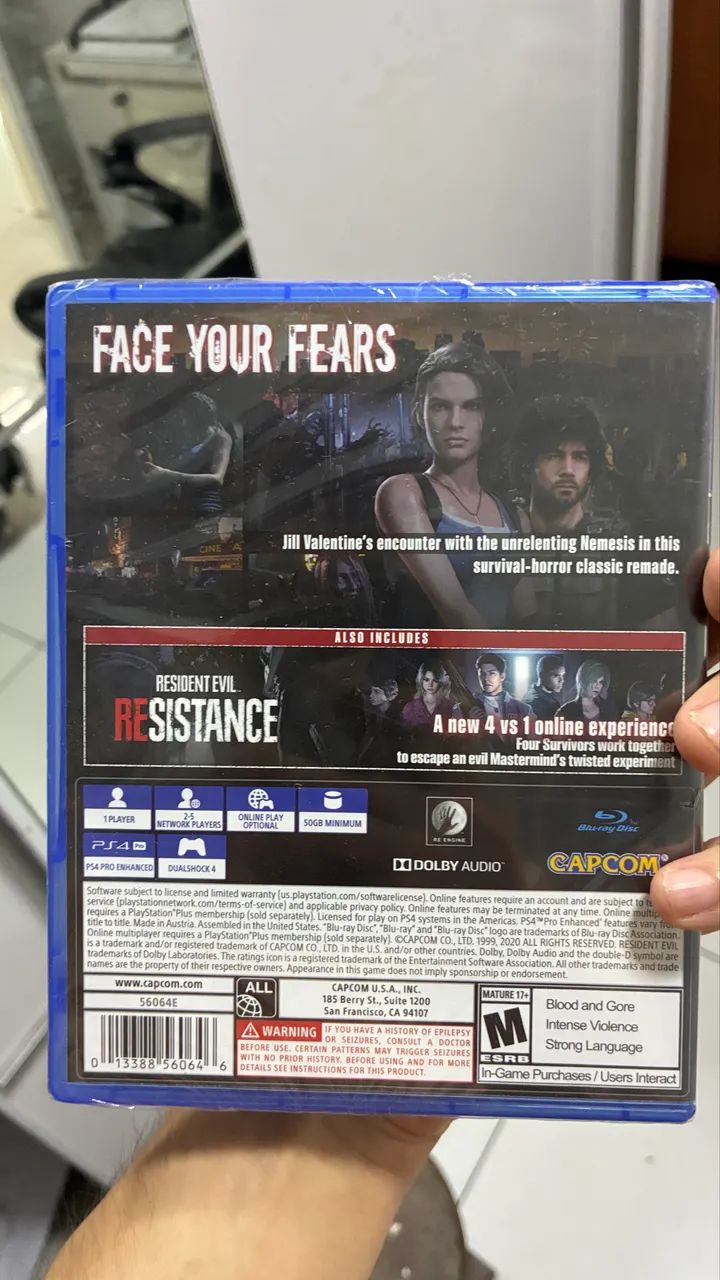 Resident evil 3 remake lacrado  - Foto 2