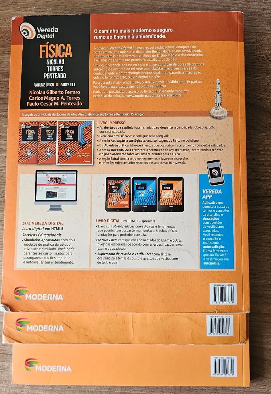 Livro de Física Vereda Digital - Foto 2