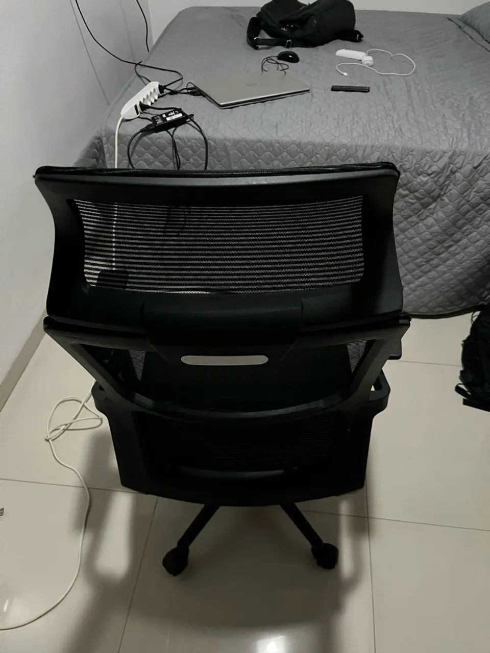 Cadeira Ergonômica de Escritório Presidente Mesh ? Apoio de Cabeça e Lombar - Foto 3