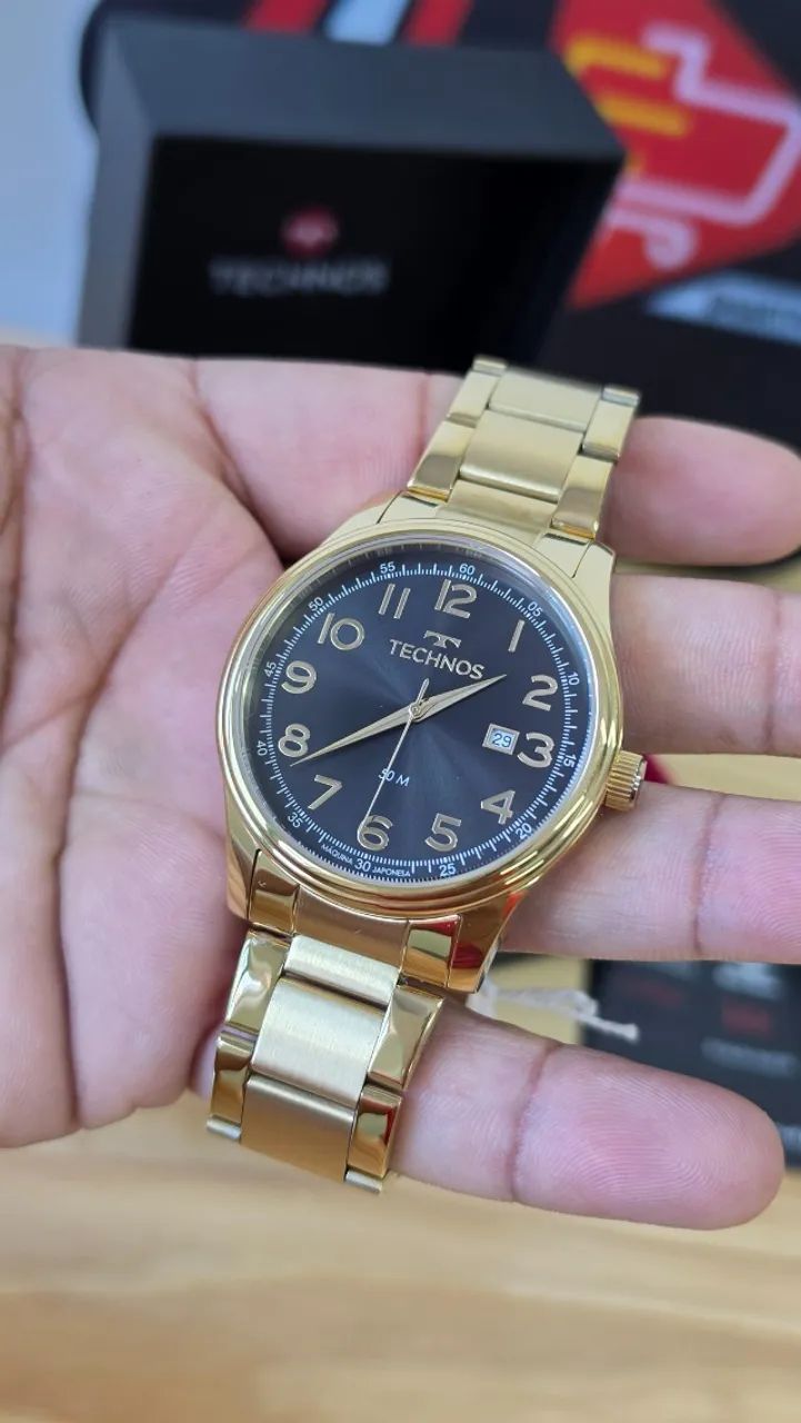 Relógio Technos Dourado - 2115UCI/1P - Foto 2