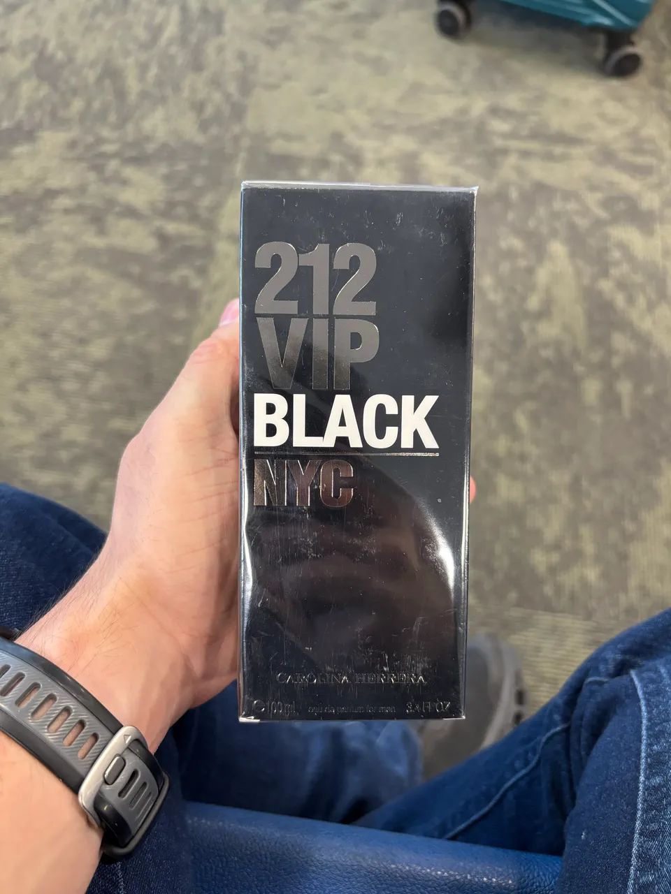 212 VIP BLACK NYC EDP 100 ML LACRADO