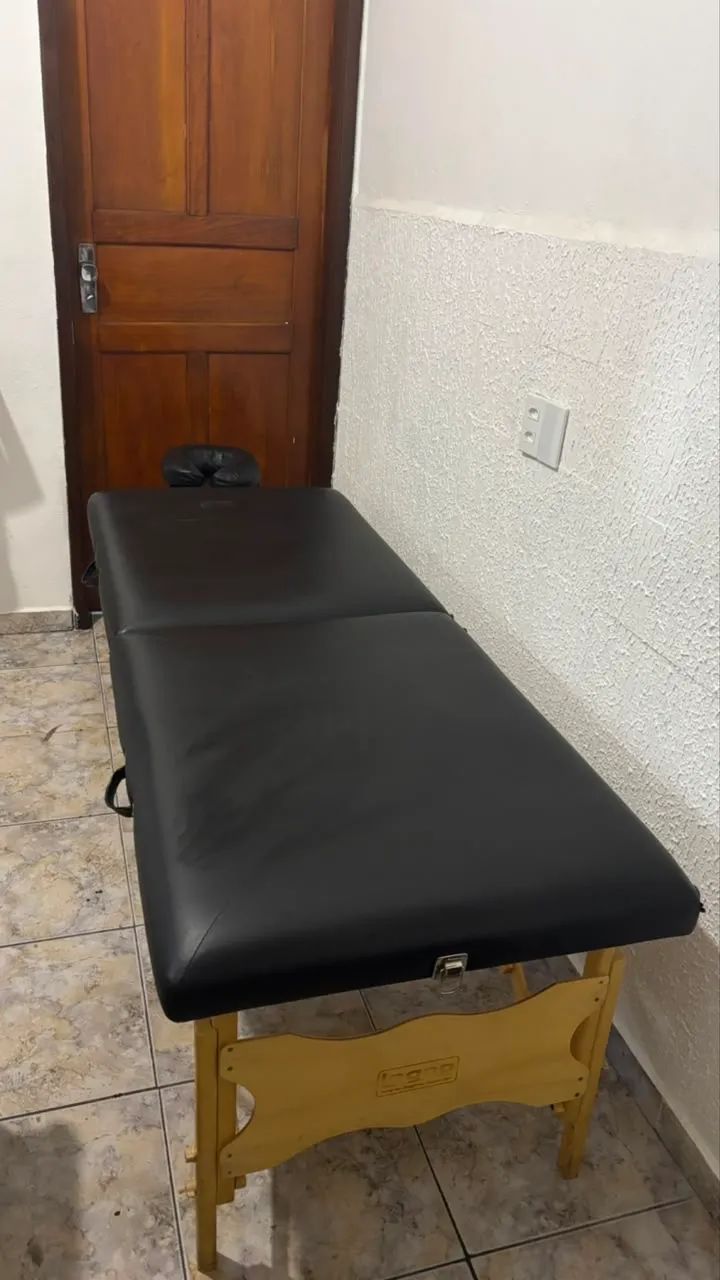 Maca de massagem com ajuste de altura. - Foto 4