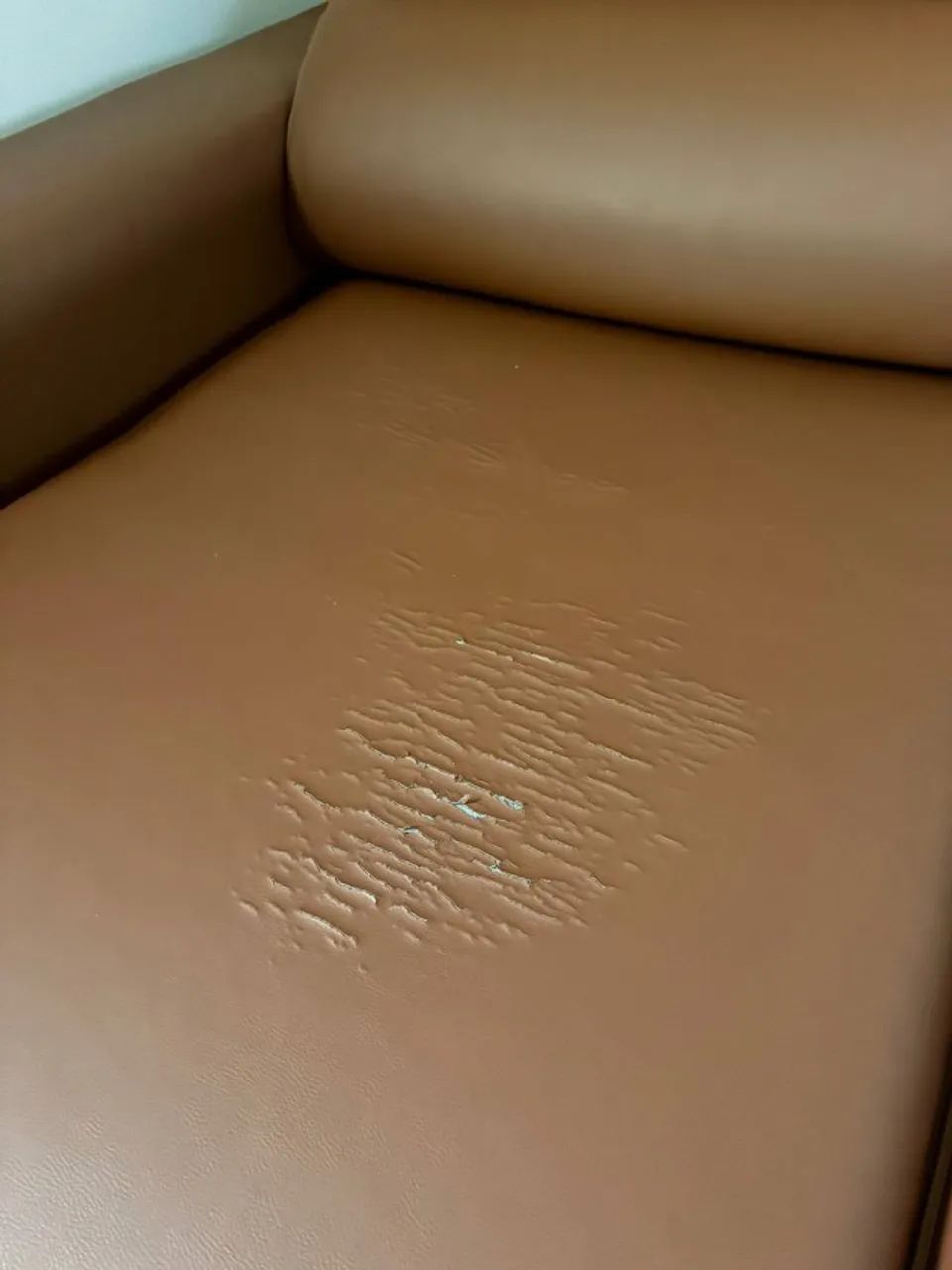 Vendo sofá Dangelis retrátil e reclinável, em couro ecológico. - Foto 5