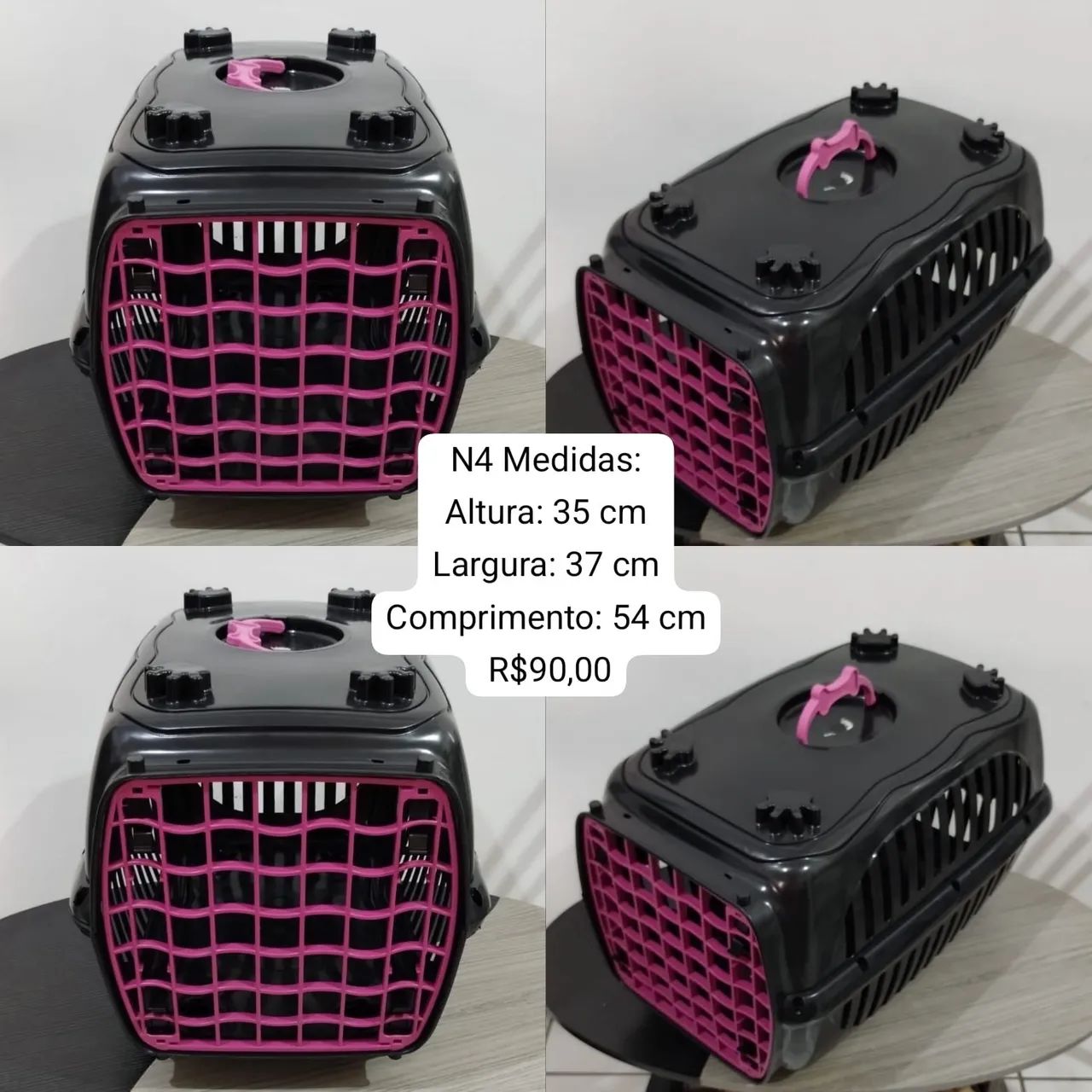 Caixa de transporte de pet Tam 4
