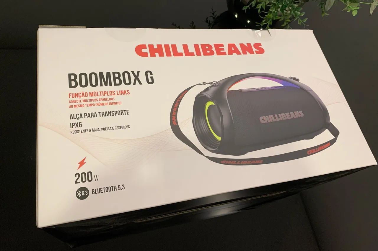 Caixa De Som Chilli Beans Boombox 200w  - Foto 5