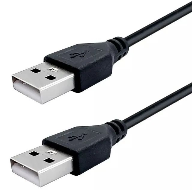 Cabo Usb Macho X Macho Nas Duas Pontas Tipo A 1,5 Metro 