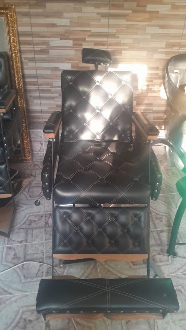 Cadeira de barbeira