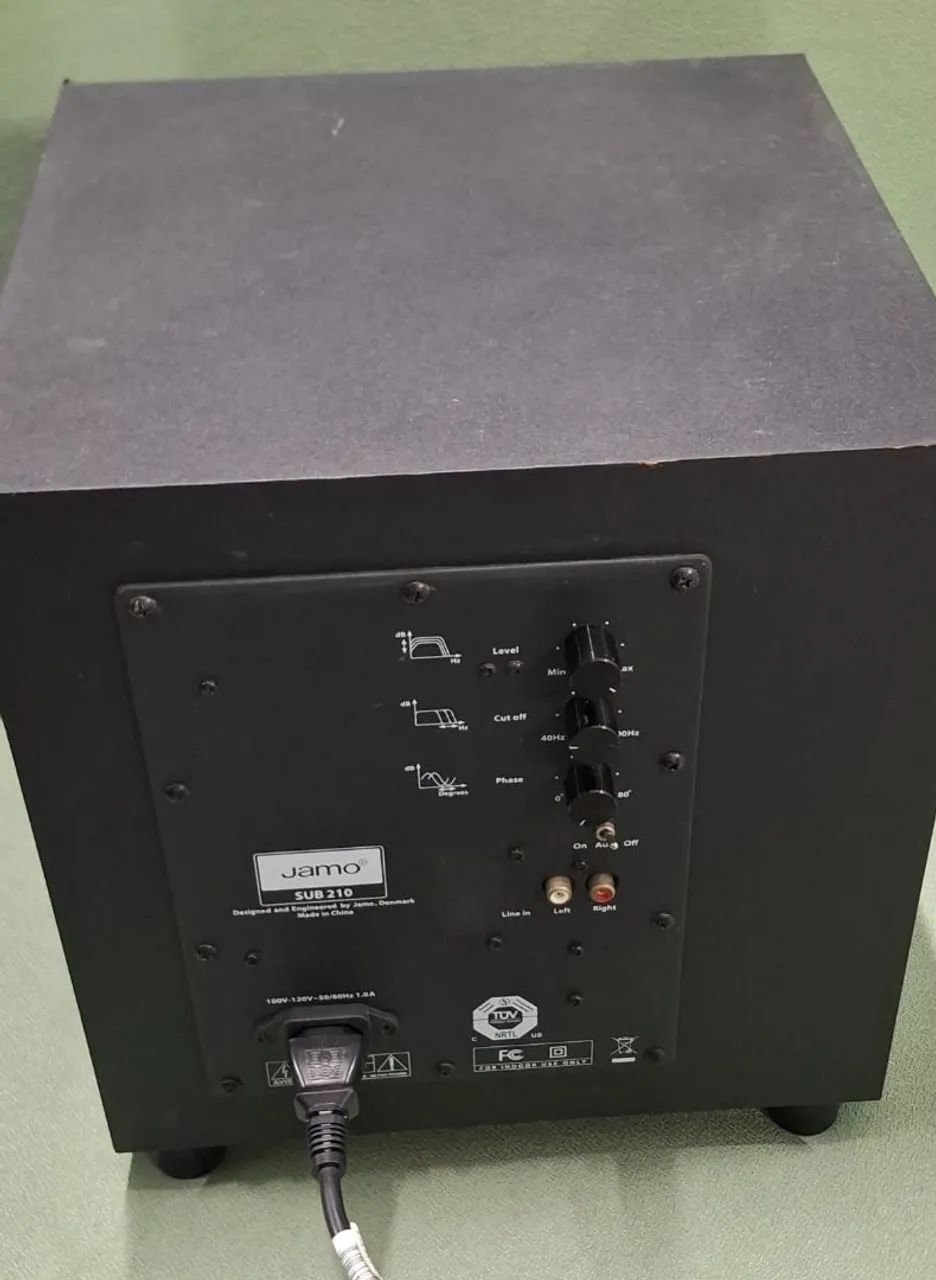 Subwoofer Ativo Jamo SUB 210 - Foto 4
