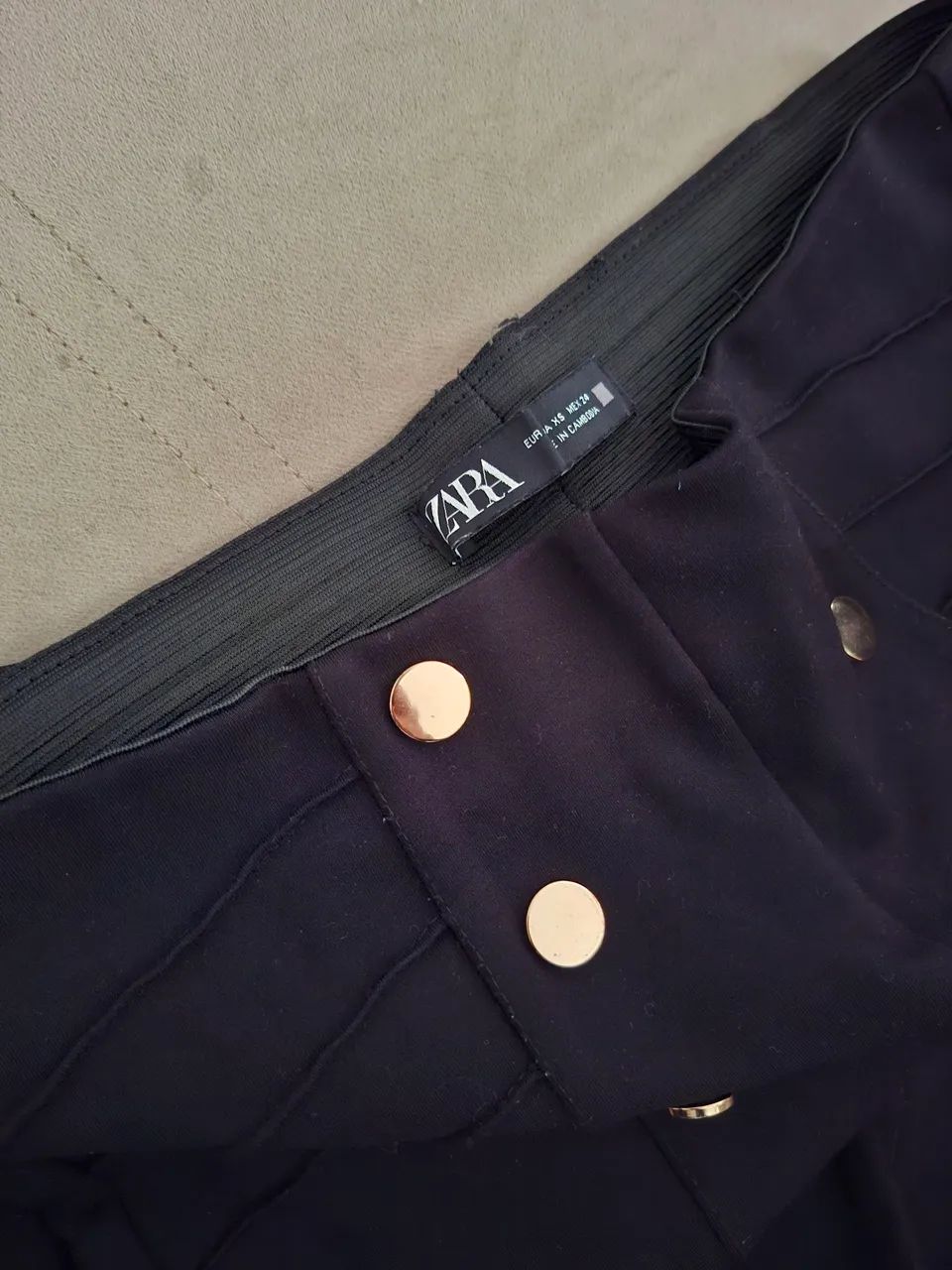 Calça preta legging Zara - Foto 3