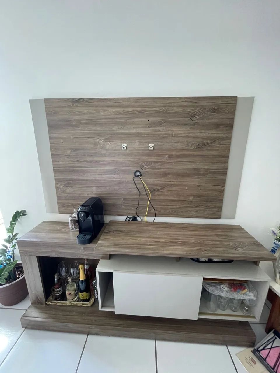 Rack com painel tv64994174967426121