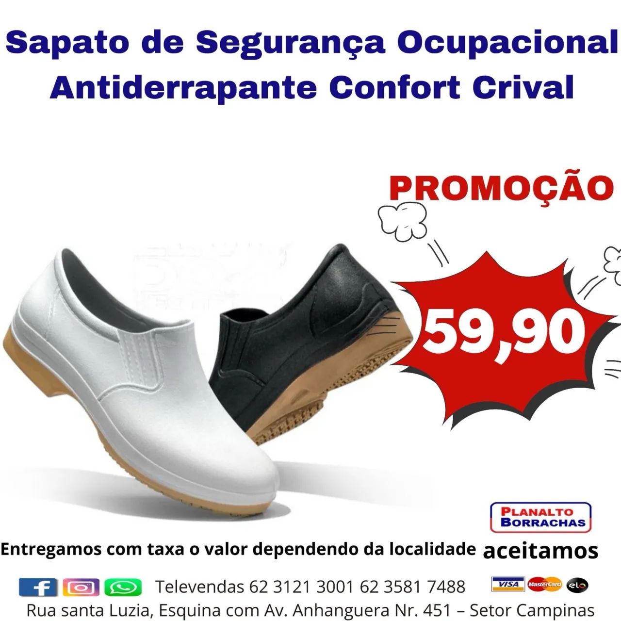 Sapatos de proteção 