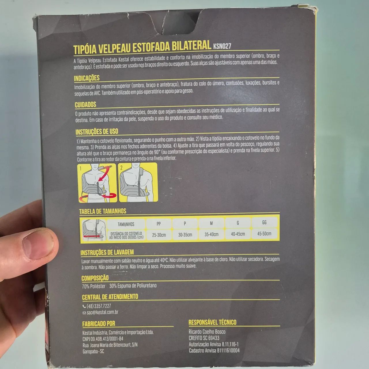 Tipóia M Bilateral [impecável] - Foto 3