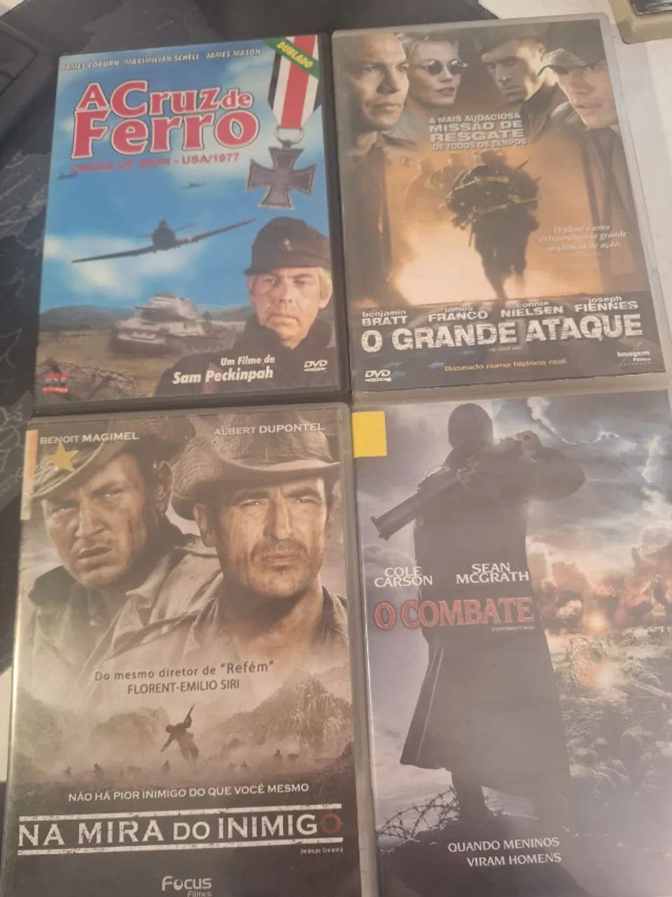 LOTE 36 DVDS AÇÃO GUERRA  R&C DVDS - Foto 5
