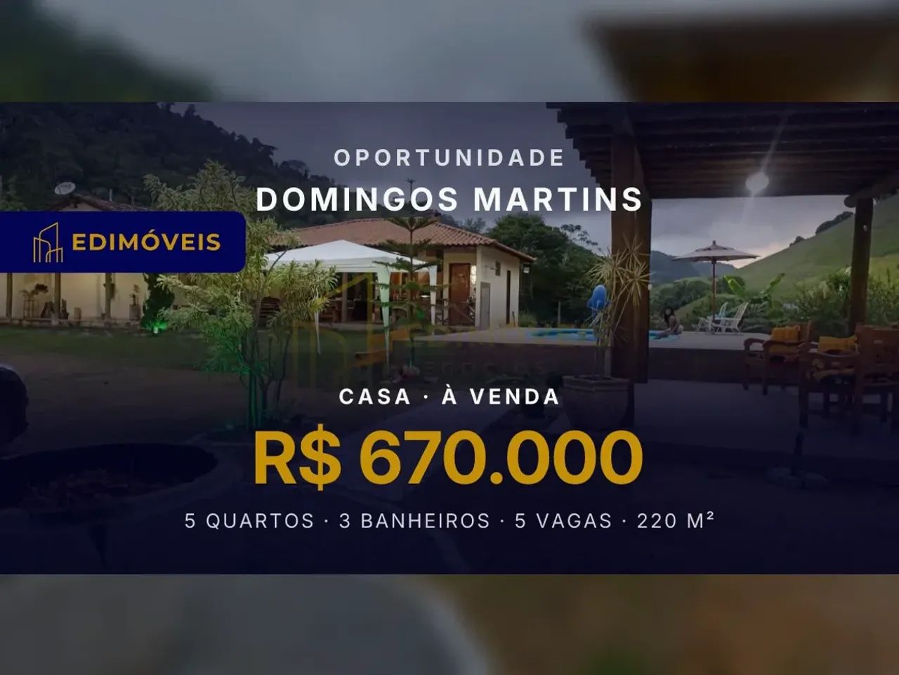 Oportunidade: Casa Ampla com Área Gourmet em Domingos Martins