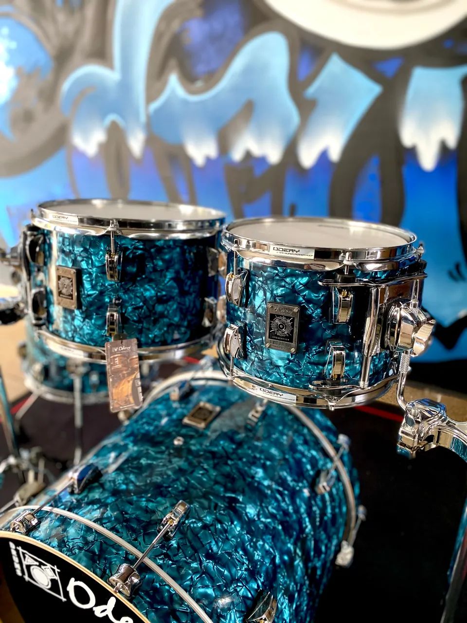 Bateria Odery New Eyedentity Blue Cave Maple Birch Nova Shell Pack - Foto 3