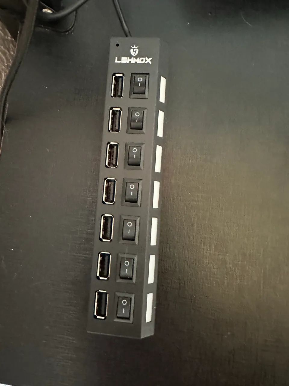 HUB USB 2.0 LEHMOX LEY-02 ? 7 PORTAS - Foto 3