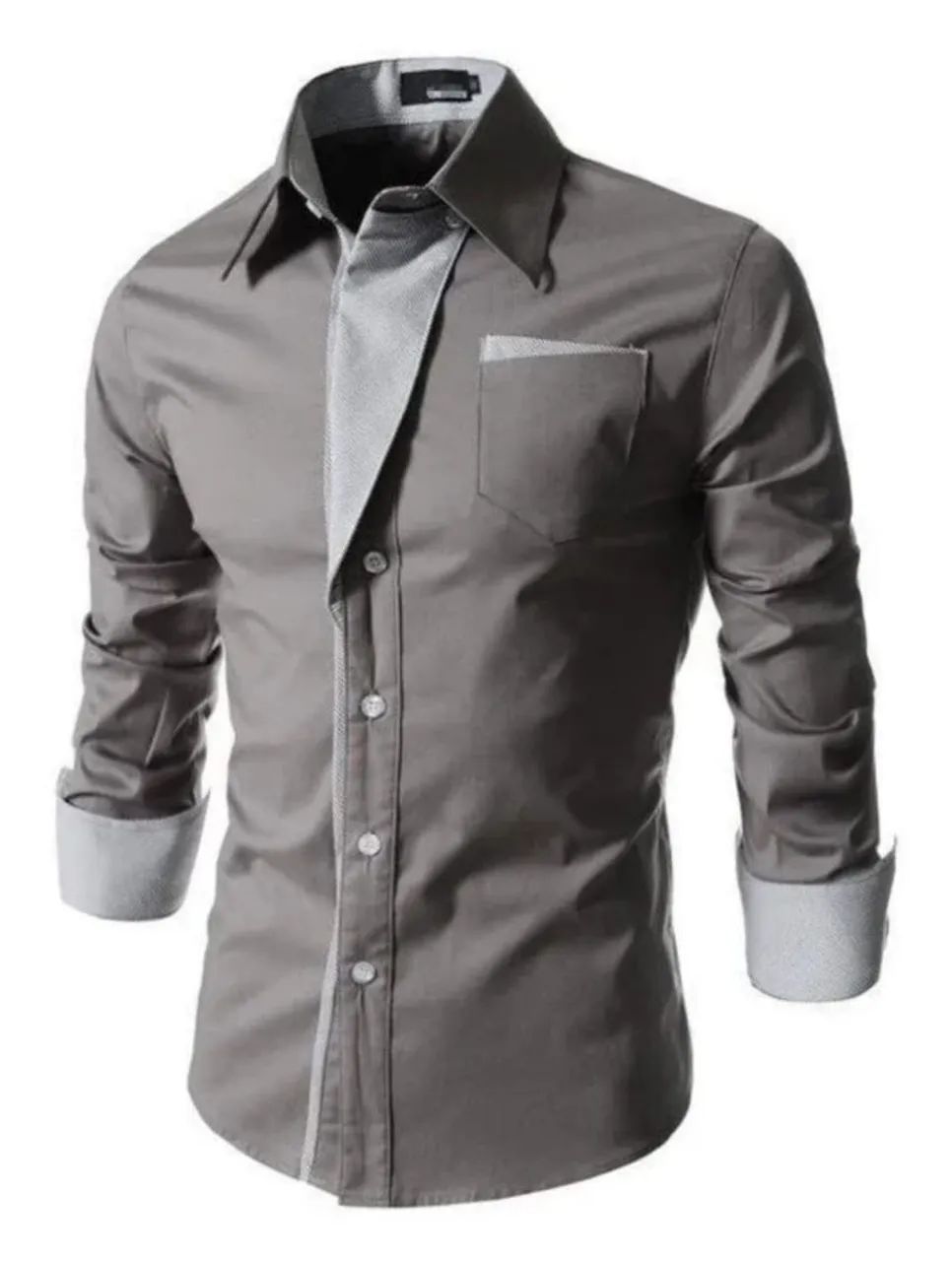Camisa Social Slim - Foto 2