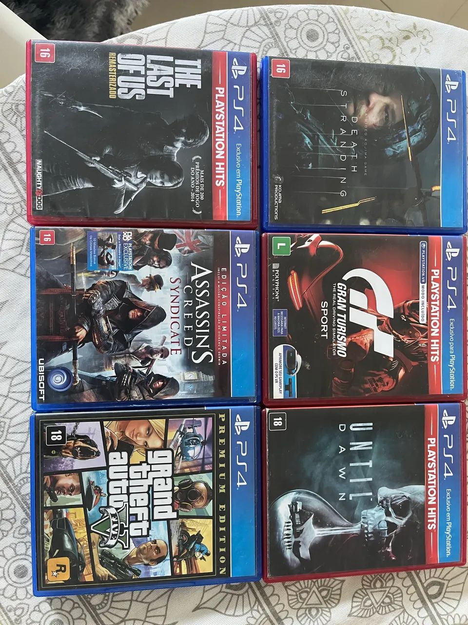 JOGOS PS4 - SEMINOVOS 