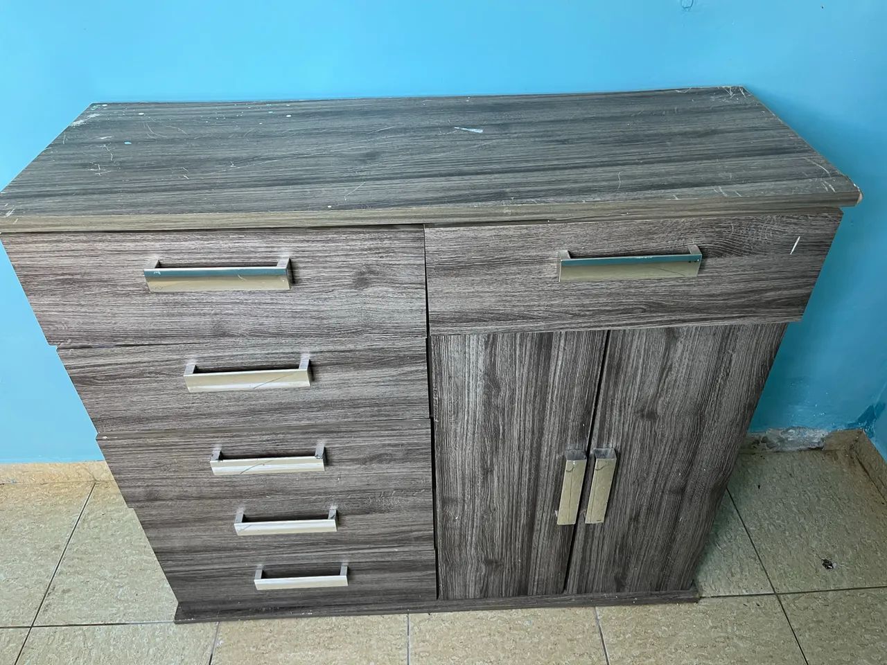 Cômoda de MDF com gavetas - Foto 2