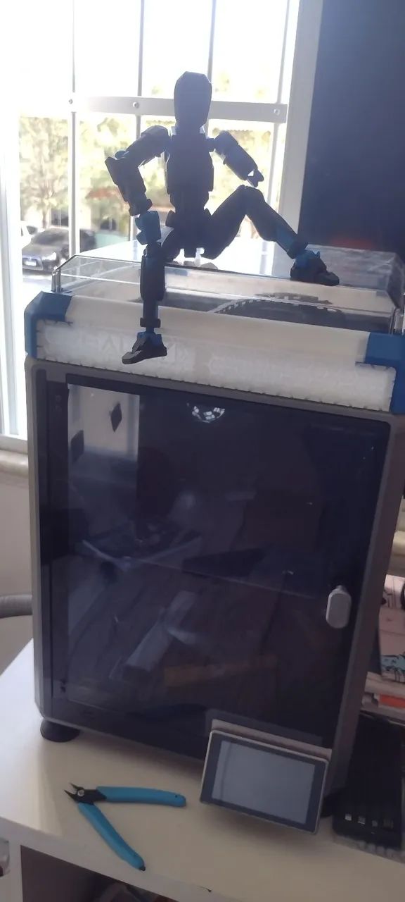 Pra hoje!! Impressão 3d k1c creality