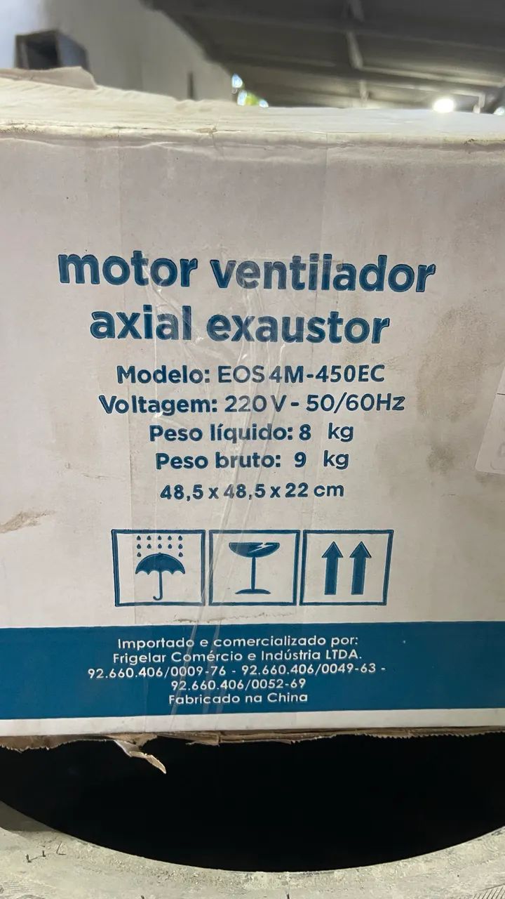 Motor ventilador axial exaustor  - Foto 2