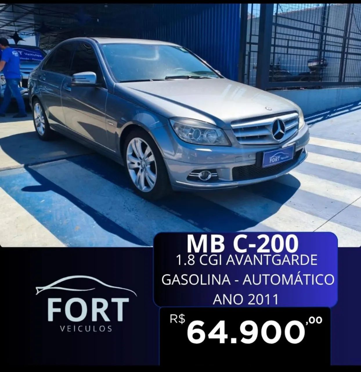 Mercedes-Benz C-200 C-200 CGI AVANTGARDE 1.8 16V 184CV AUT. 2011
