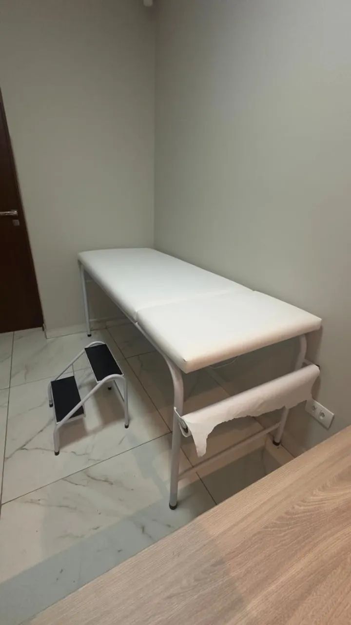 Maca branca para atendimentos (com escada)