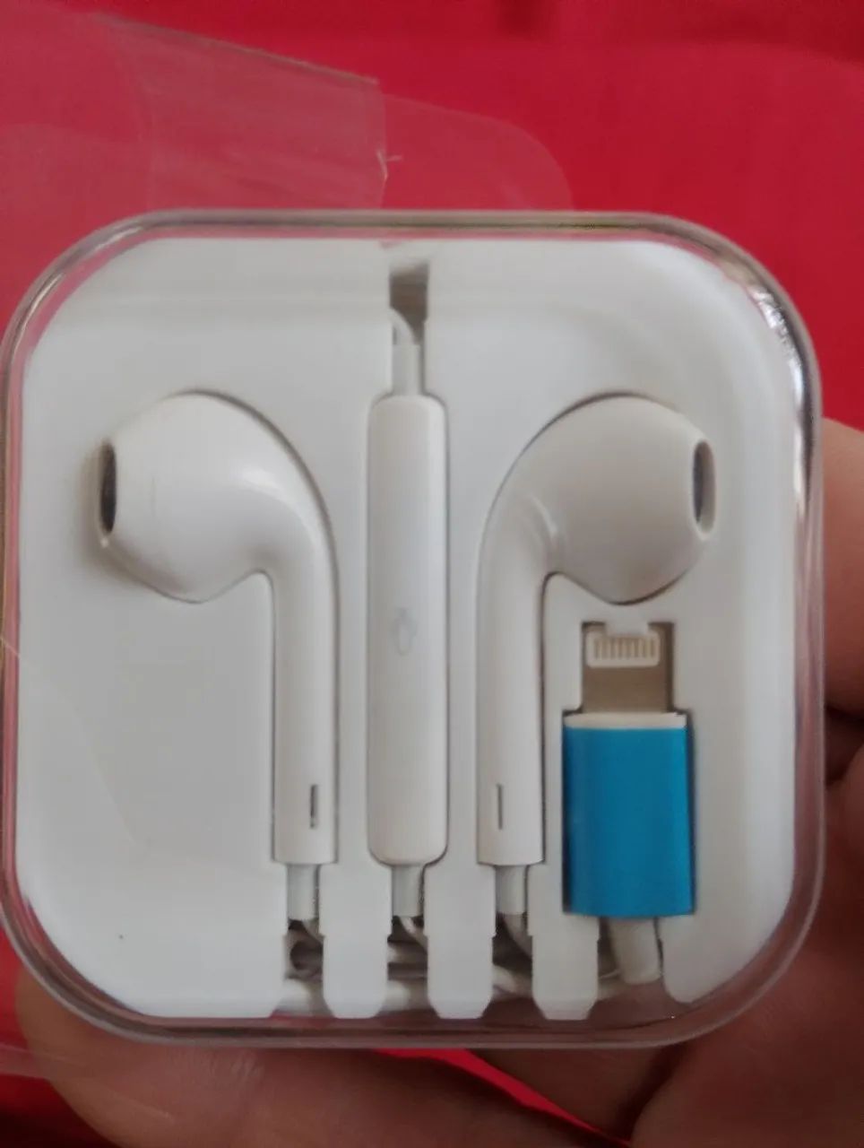 Fone de ouvido para iPhone novo na caixa  - Foto 5
