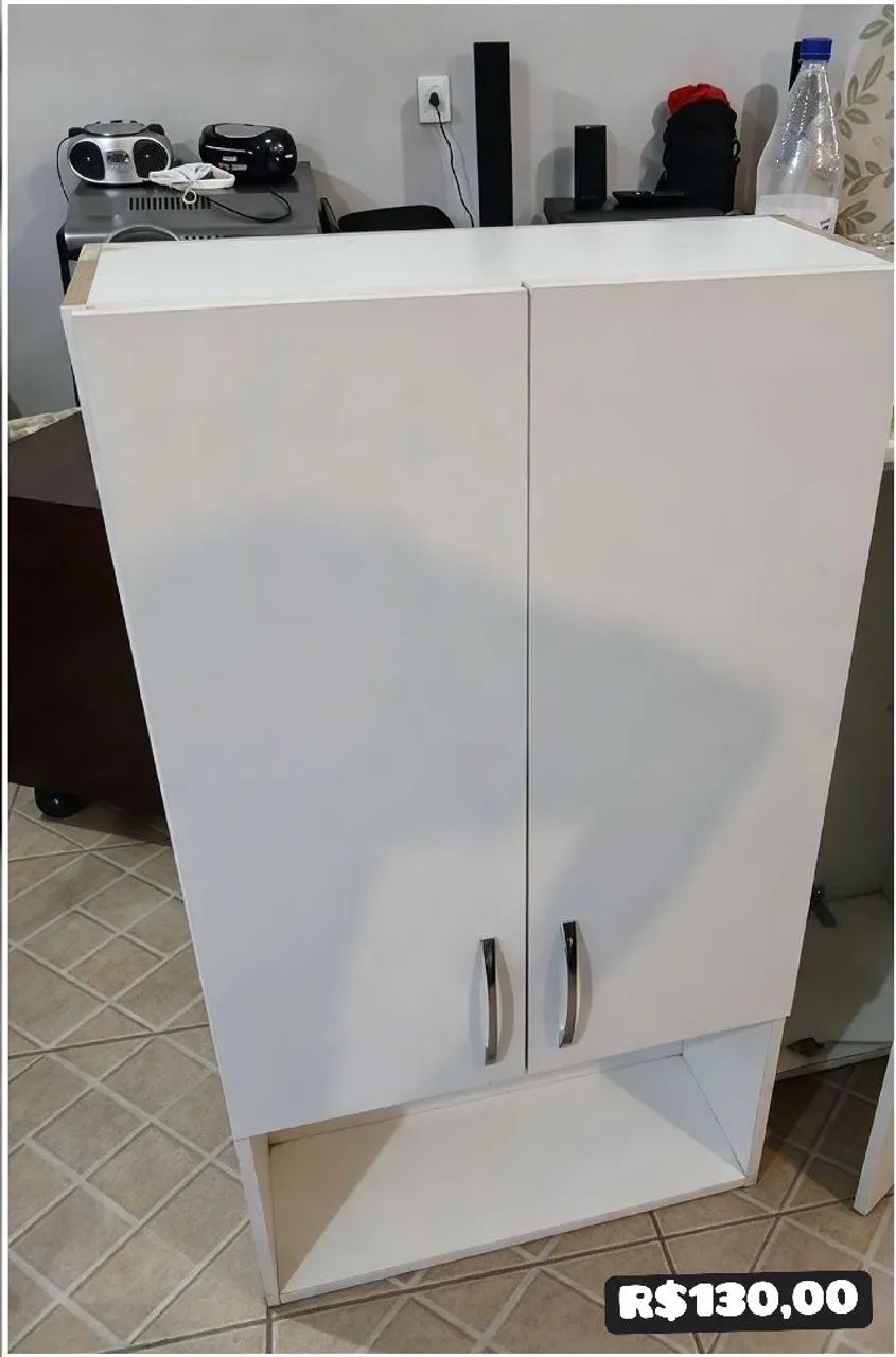 Armário aéreo MDF/Branco