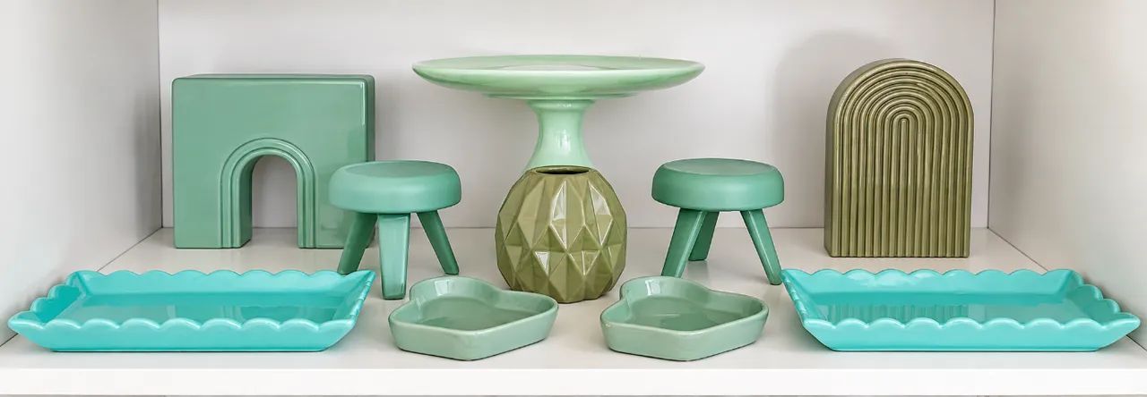 Kit Completo de Decoração para Festas - Boleiras, Vasos e Bandejas - Foto 5