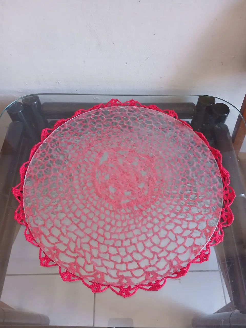 Sousplas de vidro  - Foto 4