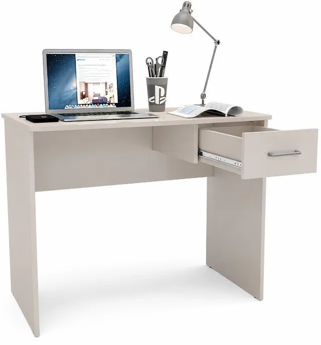Mesa de Computador / Escrivaninha OFF WHITE - Foto 3