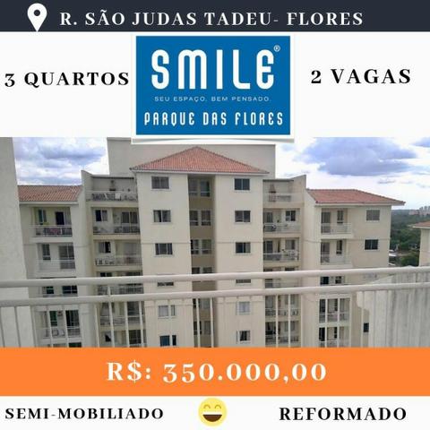 Lindo Smile flores 3 quartos 90 % mobiliado (financia com qualquer banco)