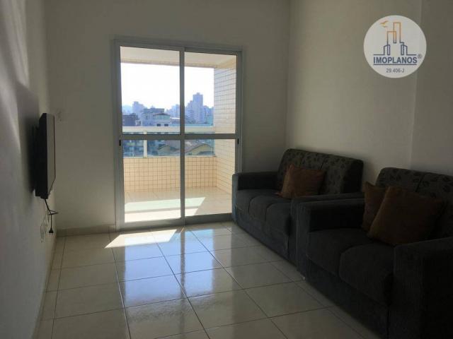 Apartamento com 2 dormitórios à venda, 76 m² por r$ 270.000 - campo da aviação - praia gra - Foto 4