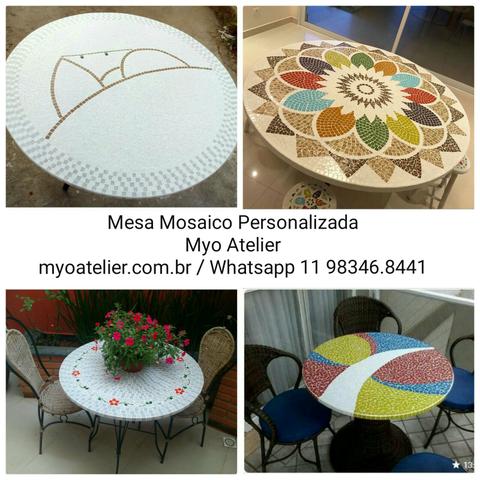 Moveis, mesa, varanda gourmet, mosaico, cadeiras