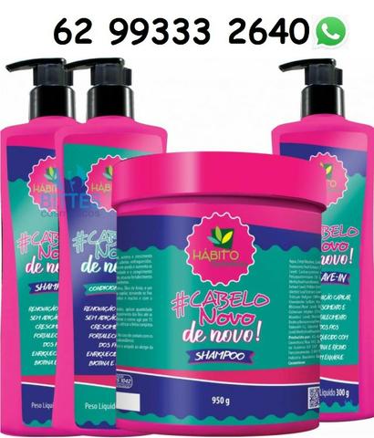 Kit Tratamento Capilar Cabelo Novo Hábito Cosméticos