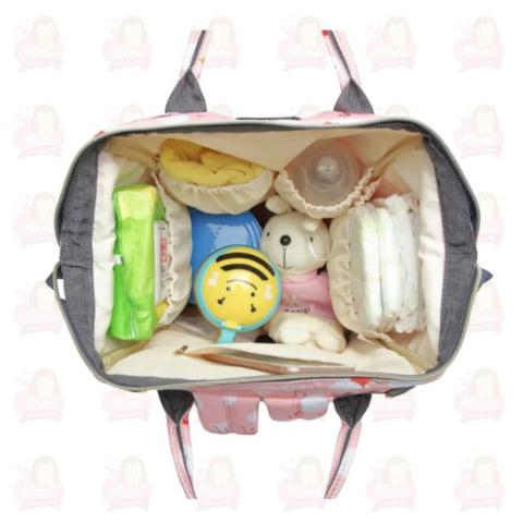 Bolsa para Maternidade estampada Flamingo Lequeen - Foto 5