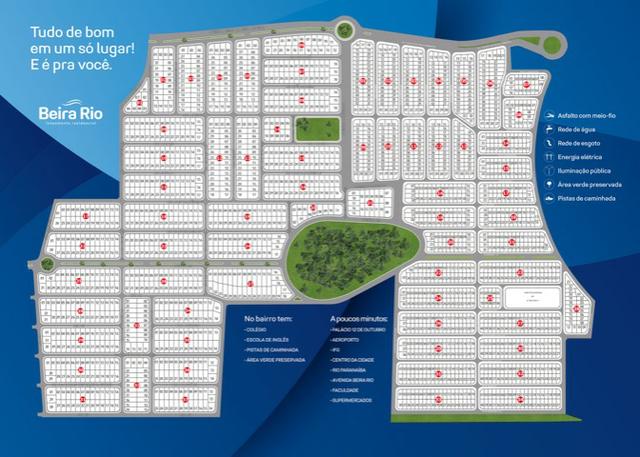 Lote Quitado na Avenida Principal do Residencial Beira Rio em Itumbiara-GO - Foto 2