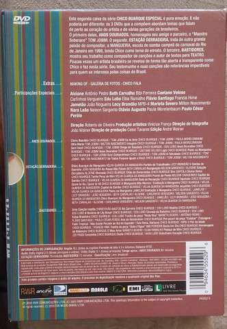 DVD Chico Buarque (Vol. 2) - 3 DVDs - Foto 3