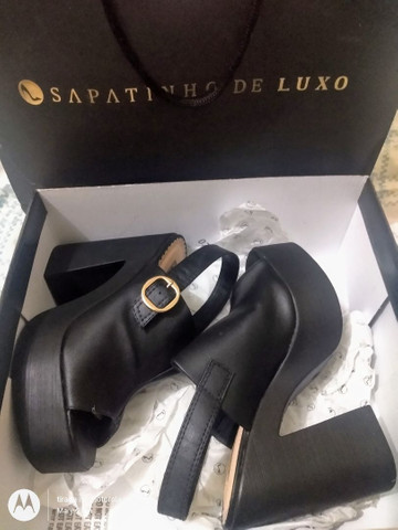 tamanco sapatinho de luxo