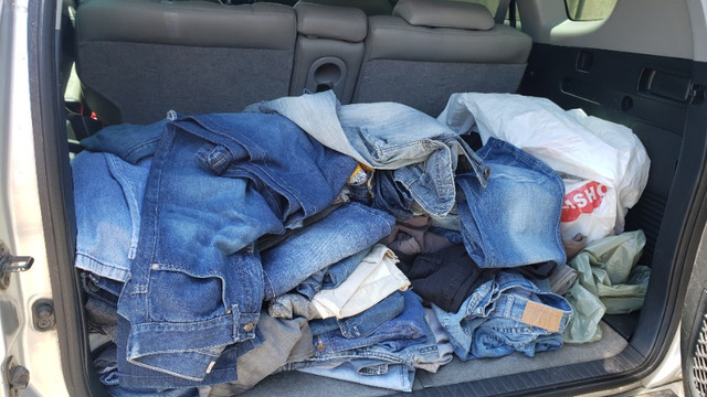 calças jeans usadas masculina olx