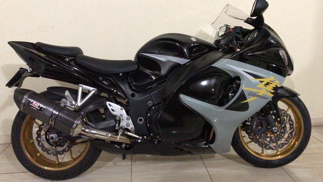HAYABUSA EQUIPAMENTOS TOPO DE LINHA. BAIXA KM. IMPECÁVEL