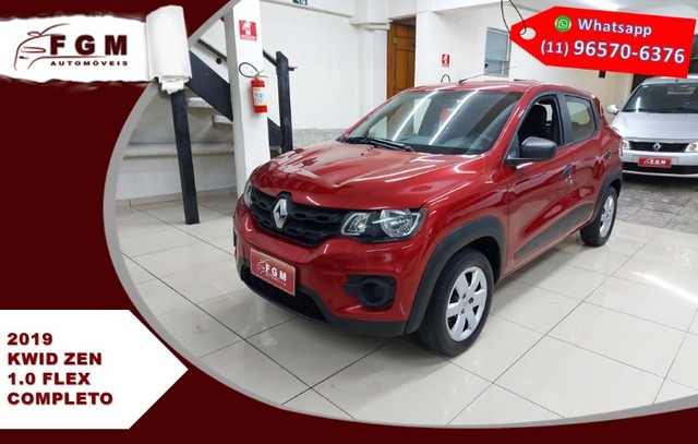 RENAULT KWID 1.0 12V SCE FLEX ZEN MANUAL 2019