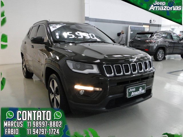 COMPASS 2017/2018 2.0 16V FLEX LONGITUDE AUTOMÁTICO