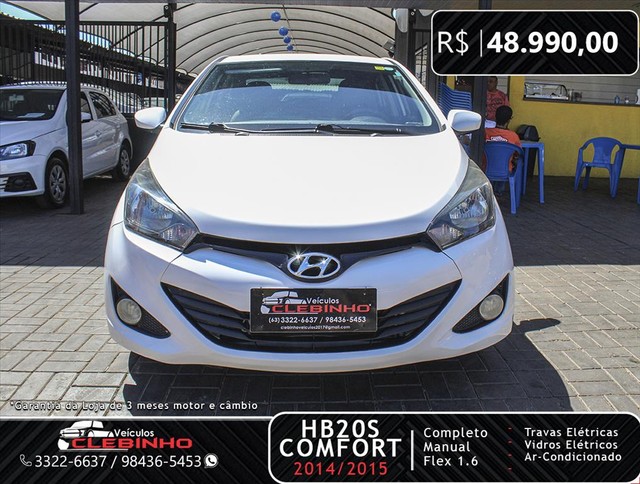 HYUNDAI HB20S 1.6 COMFORT PLUS 16V FLEX 4P MANUAL